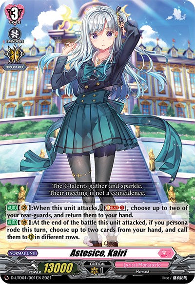 Astesice, Kairi (D-LTD01/001EN) [Ahoy! Lyrical Monasterio!] | Pegasus Games WI