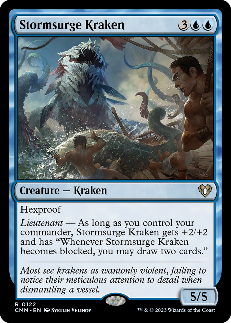 Stormsurge Kraken [Commander Masters] | Pegasus Games WI