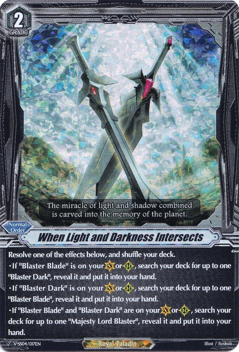 When Light and Darkness Intersects (Parallel Foil) (V-SS04/017EN) [Majesty Lord Blaster] | Pegasus Games WI