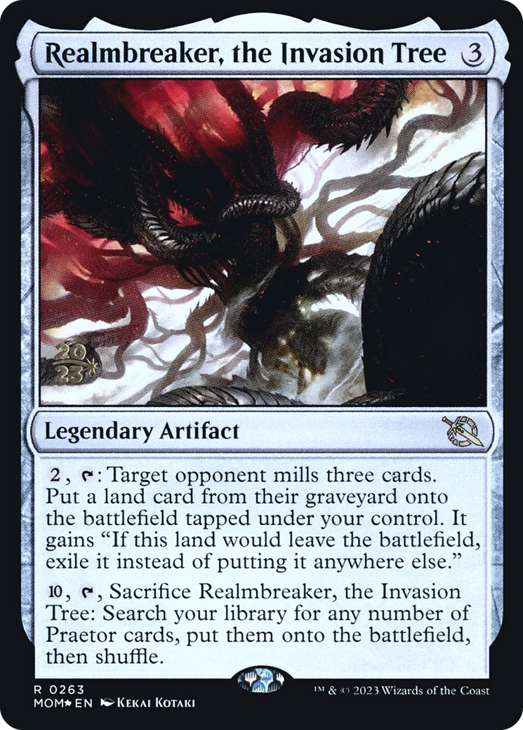Realmbreaker, the Invasion Tree [March of the Machine Prerelease Promos] | Pegasus Games WI