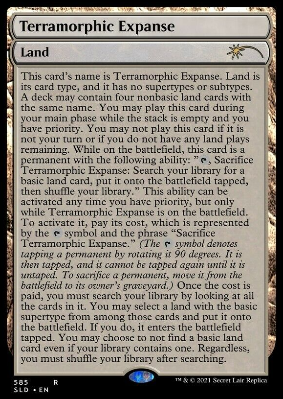 Terramorphic Expanse (Full Text) [Secret Lair Drop Promos] | Pegasus Games WI