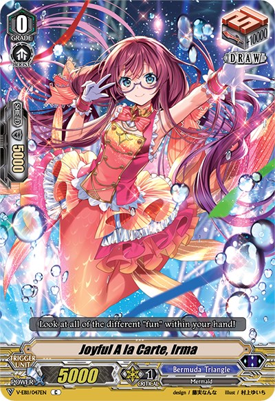 Joyful A la Carte, Irma (V-EB11/047EN) [Crystal Melody] | Pegasus Games WI