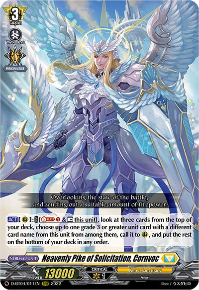 Heavenly Pike of Solicitation, Cornvoc (D-BT04/011EN) [Awakening of Chakrabarthi] | Pegasus Games WI