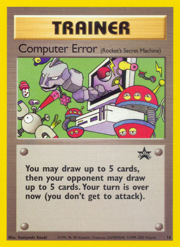 Computer Error (16) [Wizards of the Coast: Black Star Promos] | Pegasus Games WI