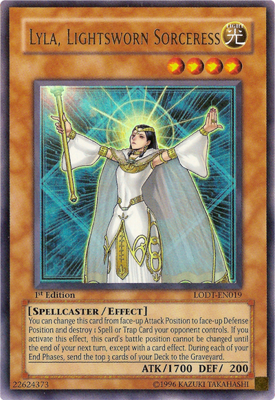 Lyla, Lightsworn Sorceress [LODT-EN019] Ultra Rare | Pegasus Games WI