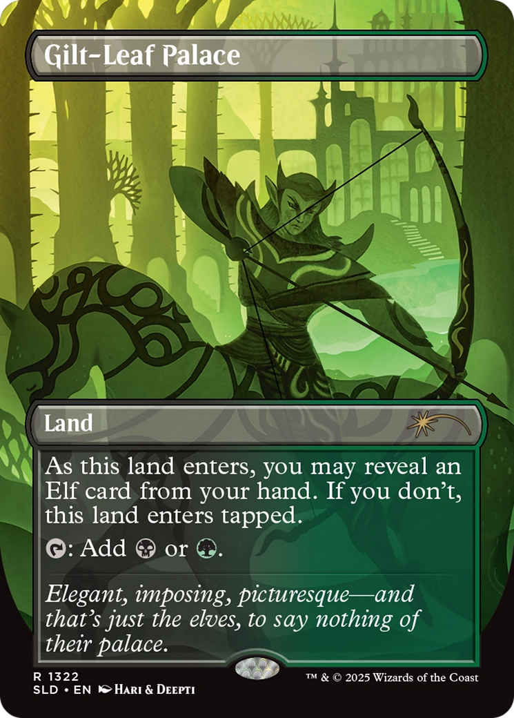 Gilt-Leaf Palace (Rainbow Foil) [Secret Lair Drop Series] | Pegasus Games WI
