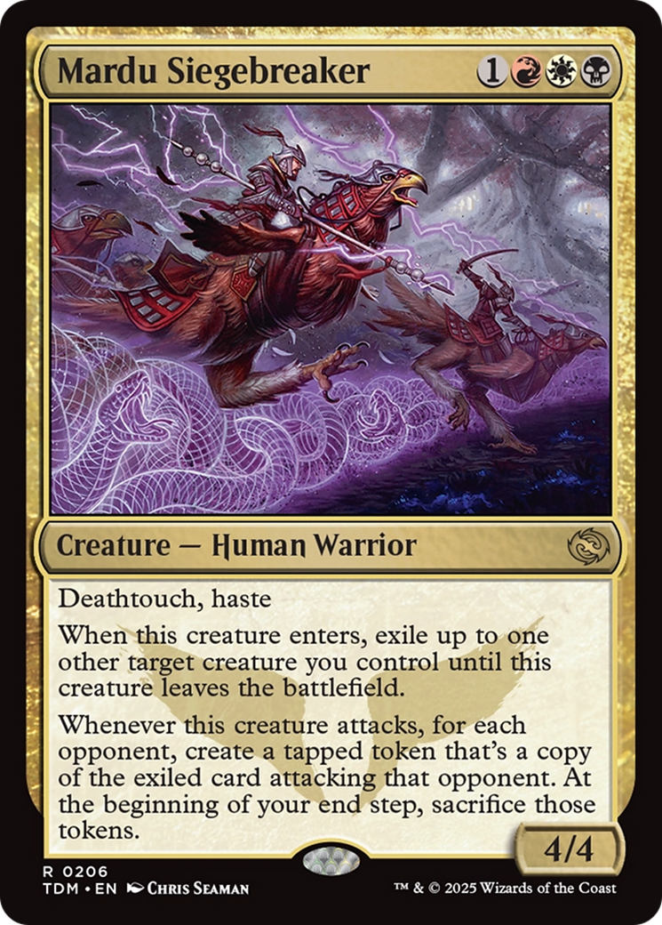 Mardu Siegebreaker [Tarkir: Dragonstorm] | Pegasus Games WI