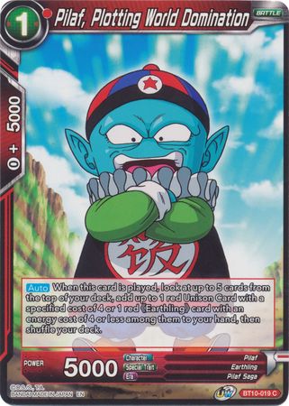 Pilaf, Plotting World Domination (BT10-019) [Rise of the Unison Warrior 2nd Edition] | Pegasus Games WI