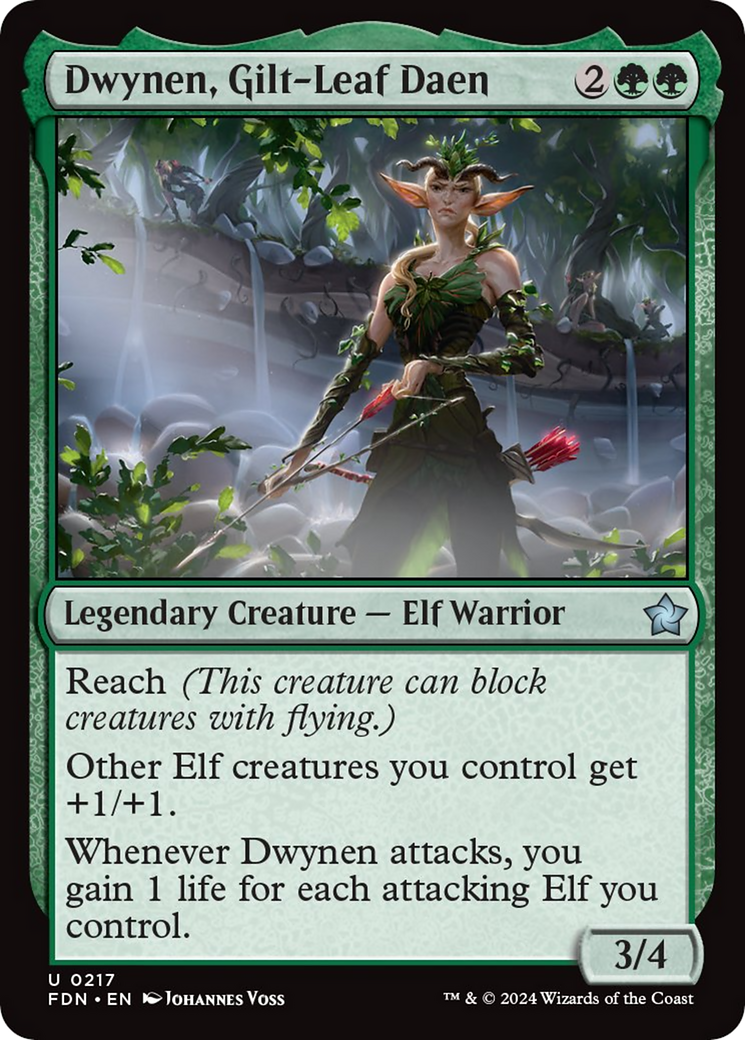 Dwynen, Gilt-Leaf Daen [Foundations] | Pegasus Games WI