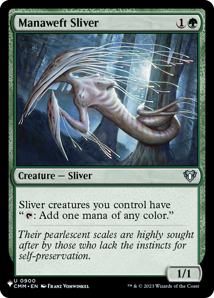 Manaweft Sliver (CMM) [The List] | Pegasus Games WI