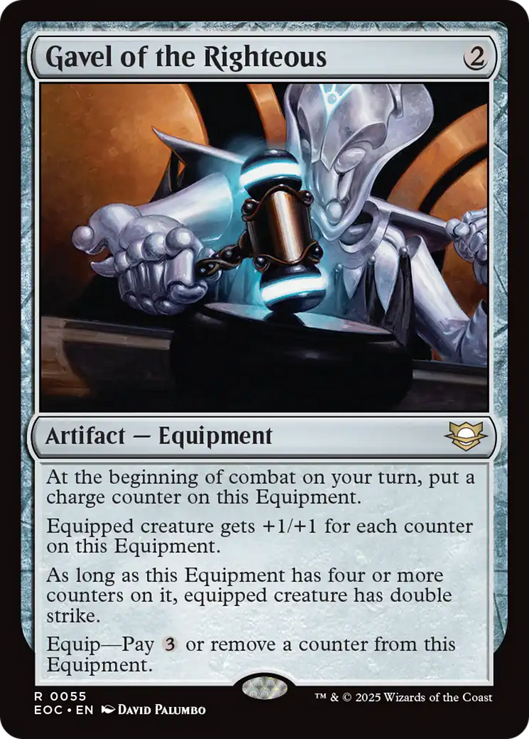 Gavel of the Righteous [Edge of Eternities Commander] | Pegasus Games WI