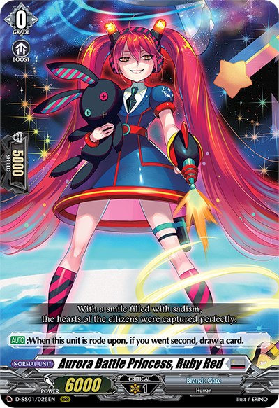 Aurora Battle Princess, Ruby Red (D-SS01/028EN) [Festival Collection 2021] | Pegasus Games WI