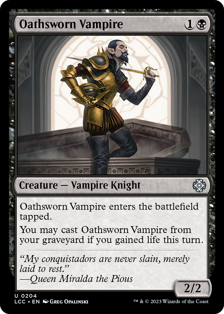 Oathsworn Vampire [The Lost Caverns of Ixalan Commander] | Pegasus Games WI