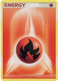 Fire Energy (2007 Unnumbered D P Style) [League & Championship Cards] | Pegasus Games WI