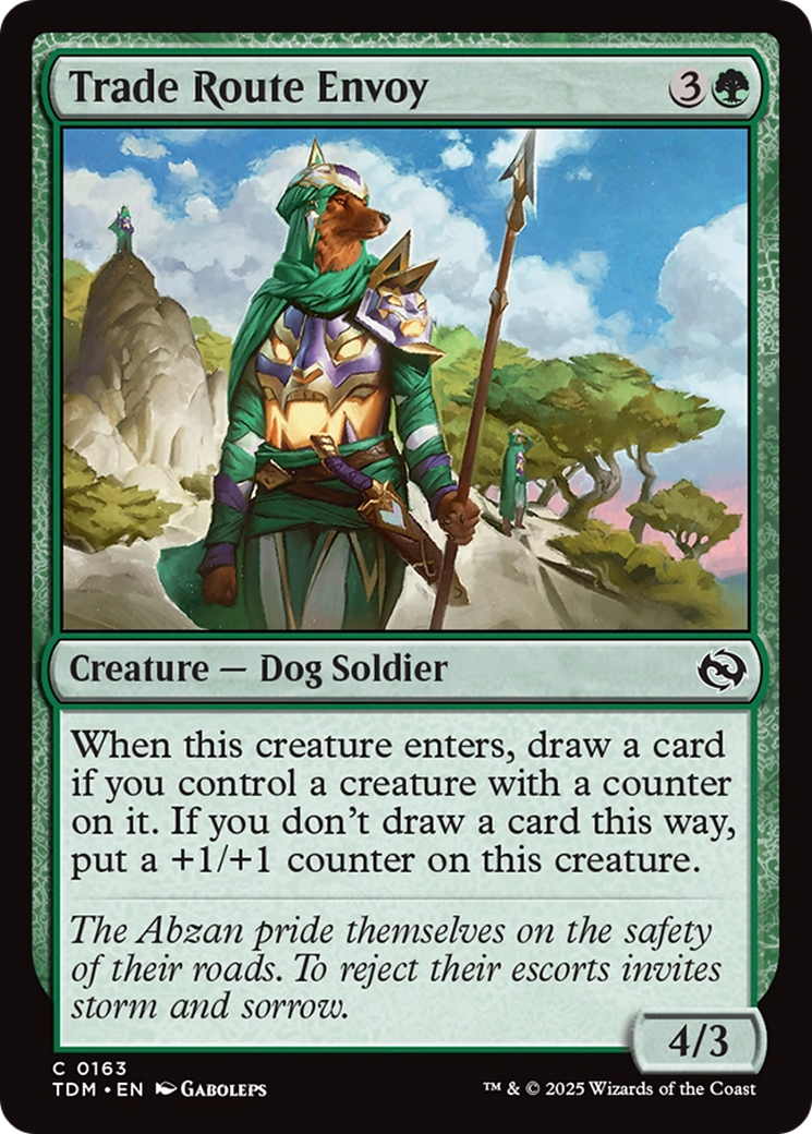 Trade Route Envoy [Tarkir: Dragonstorm] | Pegasus Games WI