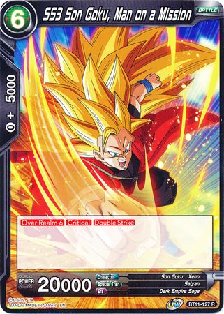 SS3 Son Goku, Man on a Mission (BT11-127) [Vermilion Bloodline] | Pegasus Games WI