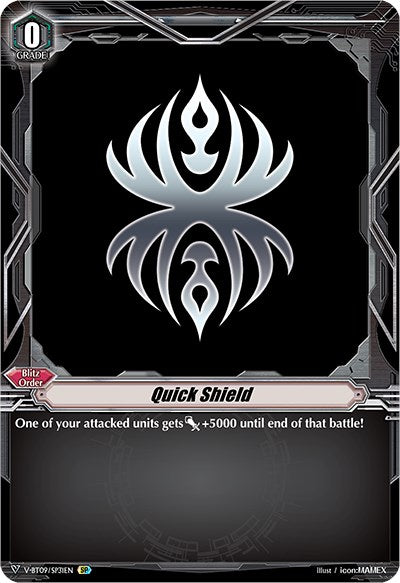 Quick Shield (Dark Irregulars) (V-BT09/SP31EN) [Butterfly d'Moonlight] | Pegasus Games WI