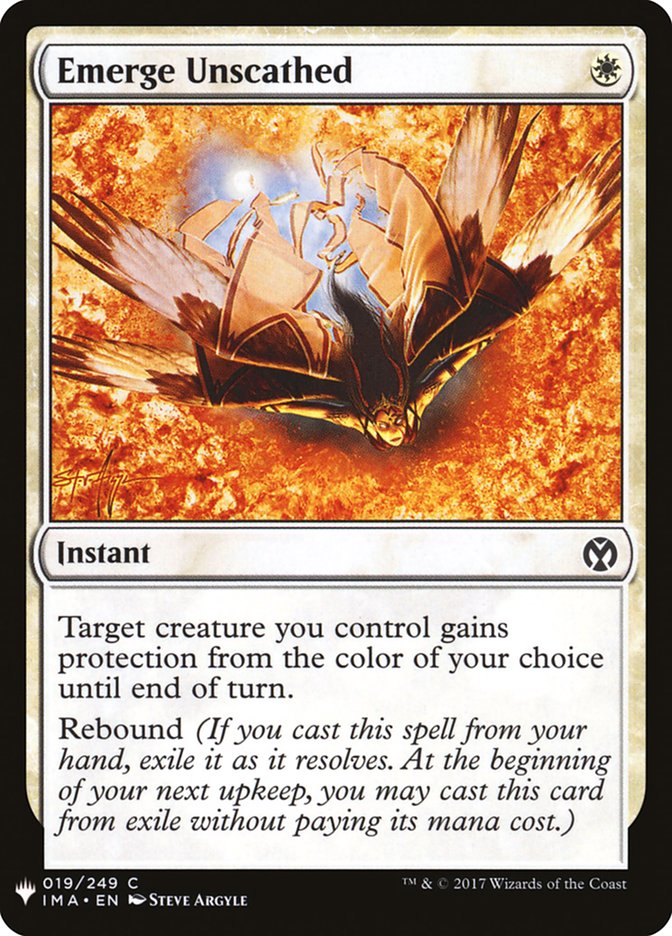 Emerge Unscathed [Mystery Booster] | Pegasus Games WI