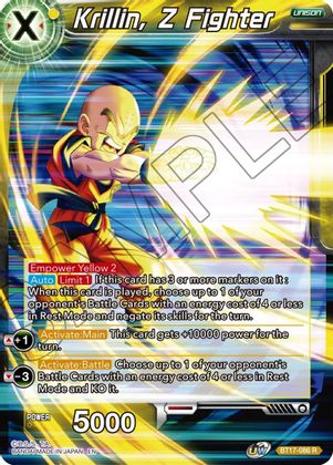 Krillin, Z Fighter (BT17-086) [Ultimate Squad] | Pegasus Games WI