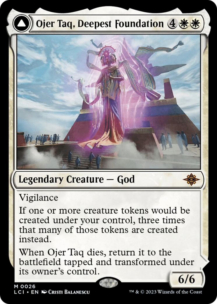 Ojer Taq, Deepest Foundation // Temple of Civilization [The Lost Caverns of Ixalan] | Pegasus Games WI