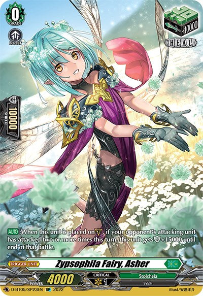 Zypsophila Fairy, Asher (D-BT05/SP23EN) [Triumphant Return of the Brave Heroes] | Pegasus Games WI