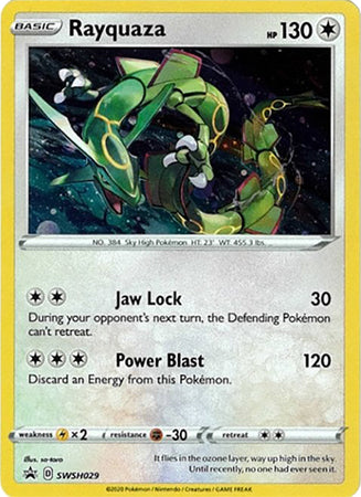 Rayquaza (SWSH029) [Sword & Shield: Black Star Promos] | Pegasus Games WI