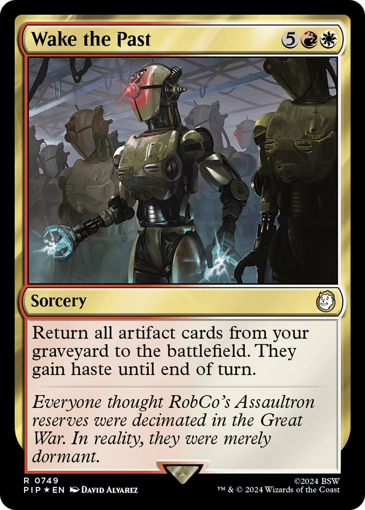 Wake the Past (Surge Foil) [Fallout] | Pegasus Games WI