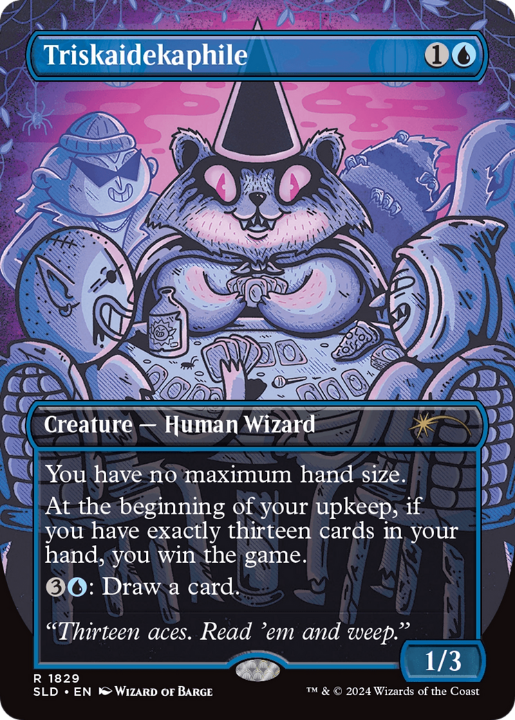 Triskaidekaphile (Rainbow Foil) [Secret Lair Drop Series] | Pegasus Games WI