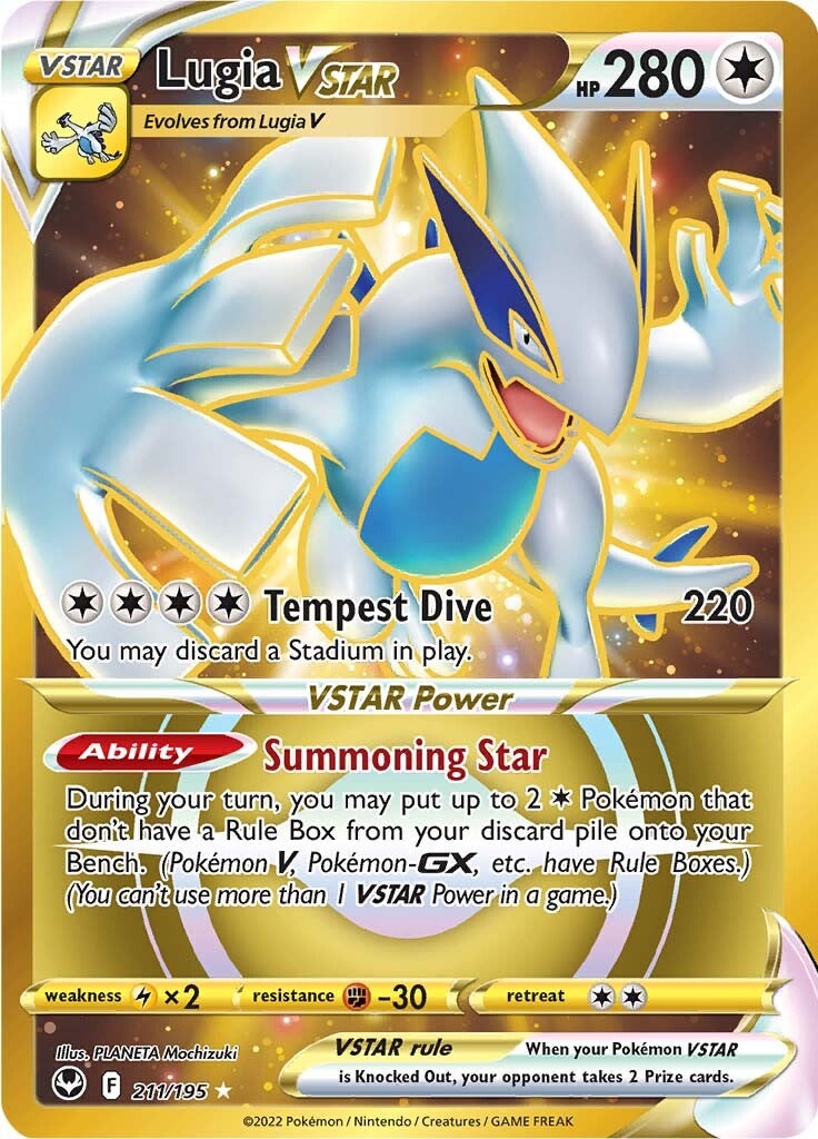 Lugia VSTAR (211/195) [Sword & Shield: Silver Tempest] | Pegasus Games WI