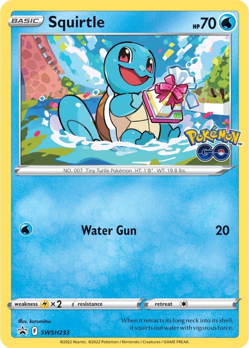 Squirtle (SWSH233) [Sword & Shield: Black Star Promos] | Pegasus Games WI