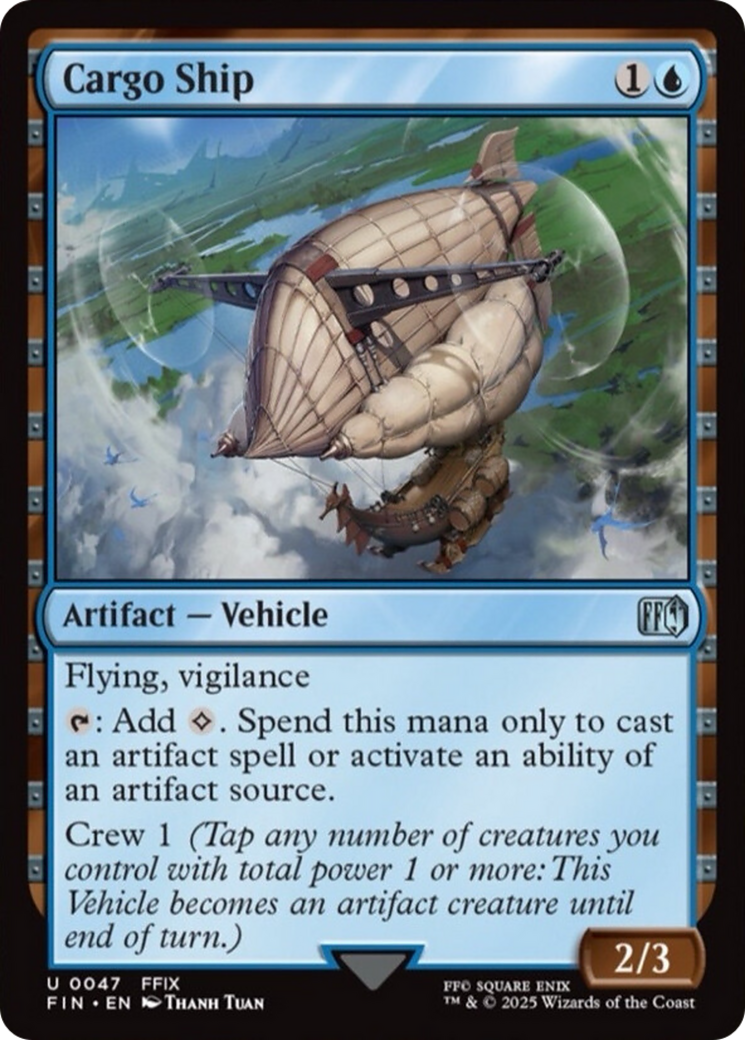 Cargo Ship [FINAL FANTASY] | Pegasus Games WI
