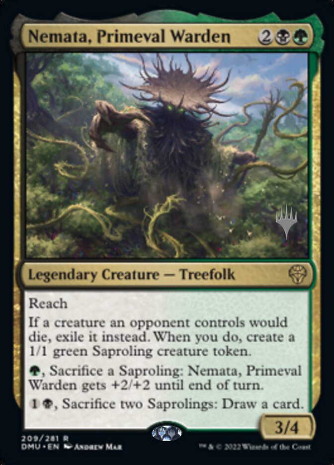 Nemata, Primeval Warden (Promo Pack) [Dominaria United Promos] | Pegasus Games WI