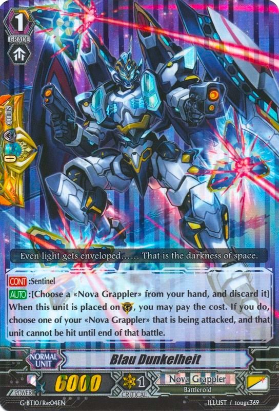 Blau Dunkelheit (G-BT10/Re:04EN) [Raging Clash of the Blade Fangs] | Pegasus Games WI