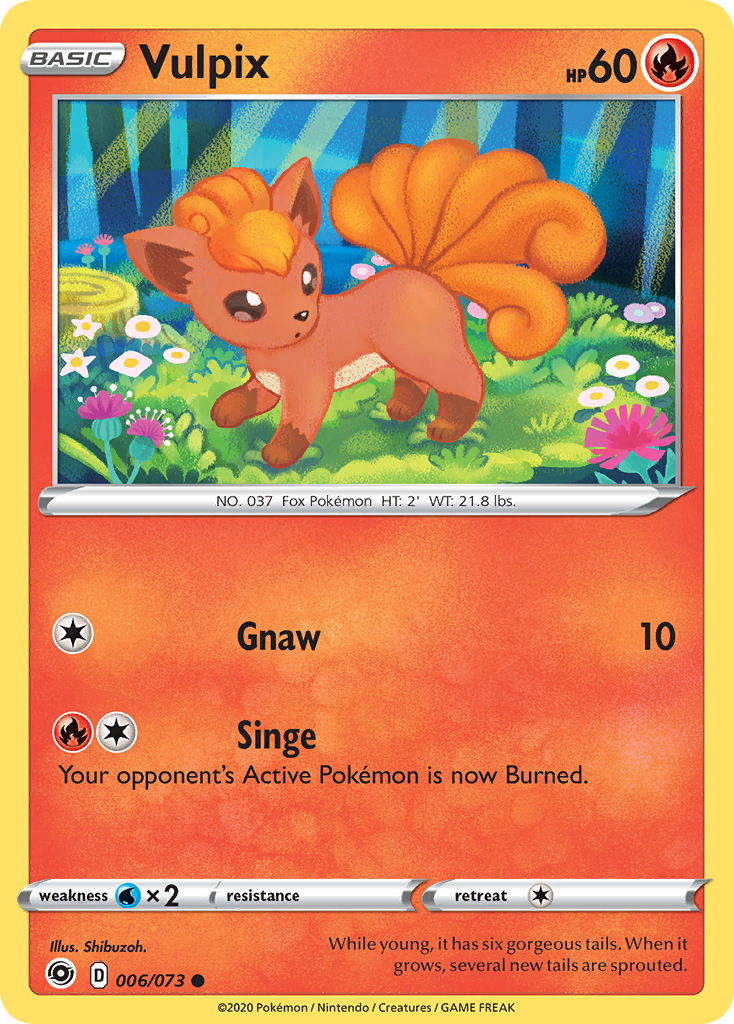 Vulpix (006/073) [Sword & Shield: Champion's Path] | Pegasus Games WI