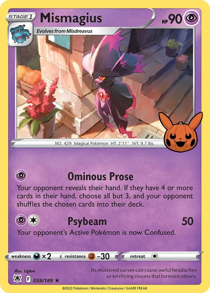 Mismagius (059/189) [Trick or Trade] | Pegasus Games WI