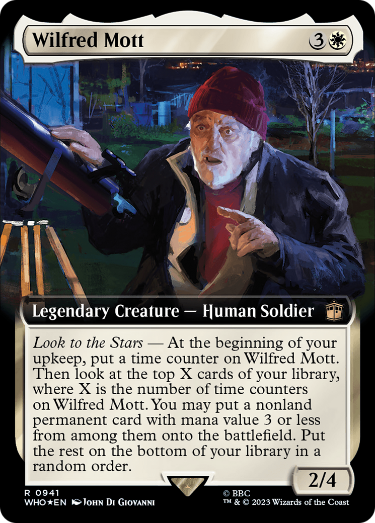 Wilfred Mott (Extended Art) (Surge Foil) [Doctor Who] | Pegasus Games WI