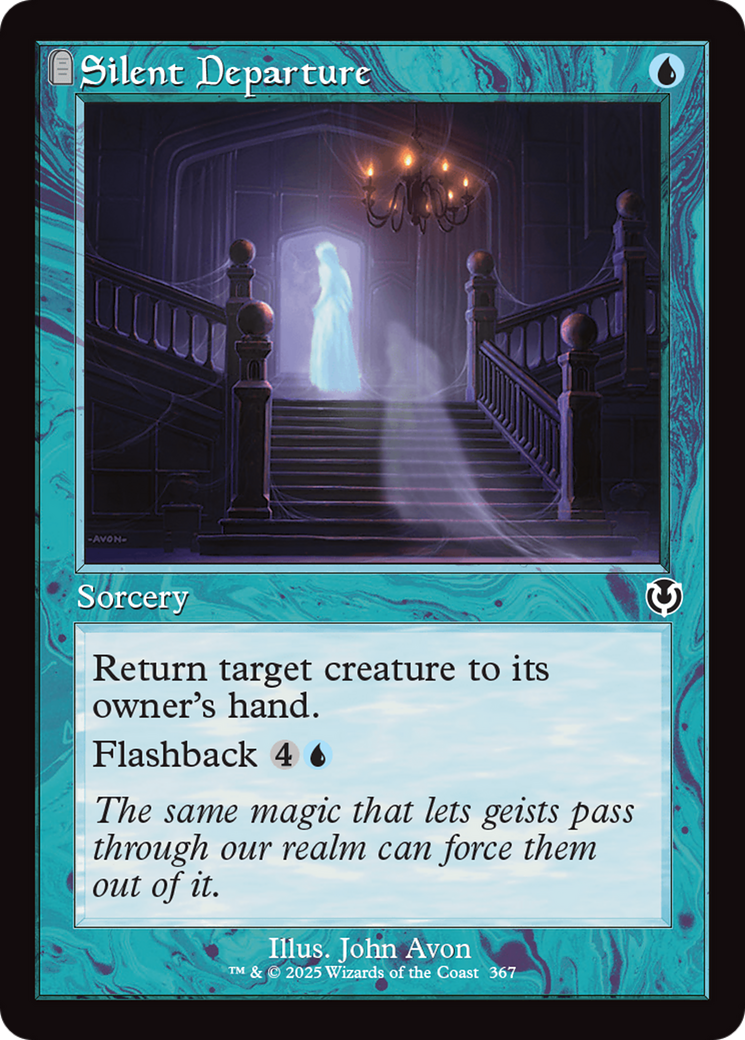 Silent Departure (Retro Frame) [Innistrad Remastered] | Pegasus Games WI