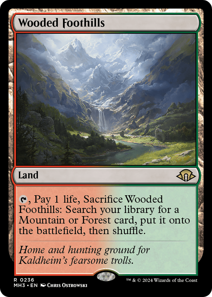 Wooded Foothills [Modern Horizons 3] | Pegasus Games WI