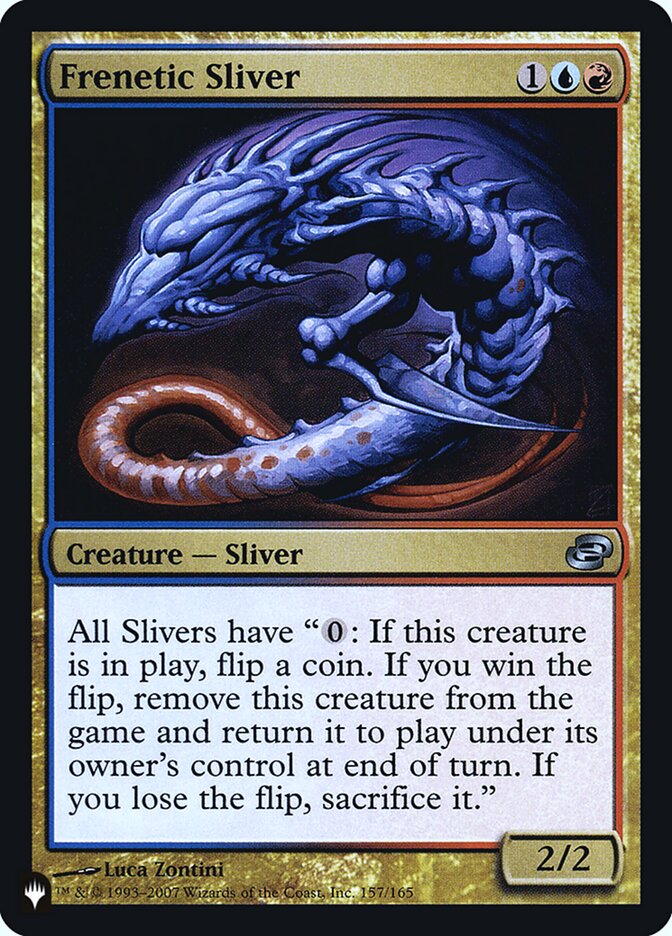 Frenetic Sliver [Secret Lair: Heads I Win, Tails You Lose] | Pegasus Games WI