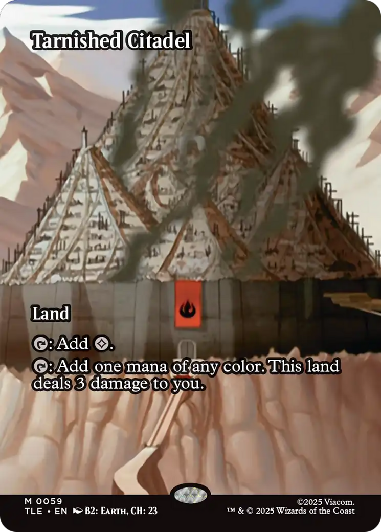 Tarnished Citadel (Borderless) [Avatar: The Last Airbender: Eternal-Legal] | Pegasus Games WI