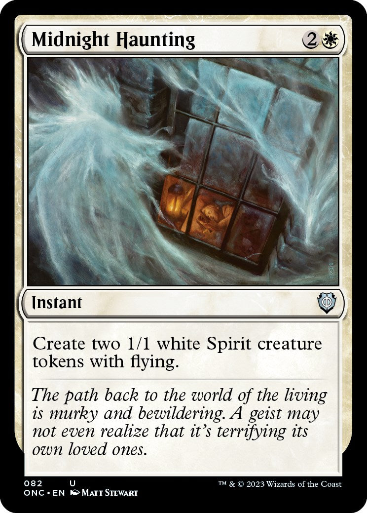 Midnight Haunting [Phyrexia: All Will Be One Commander] | Pegasus Games WI