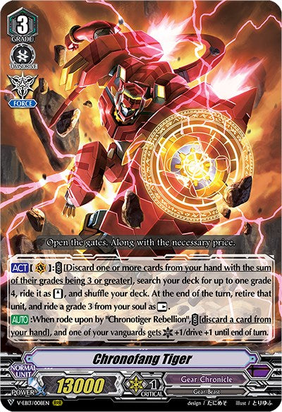 Chronofang Tiger (V-EB13/008EN) [The Astral Force] | Pegasus Games WI