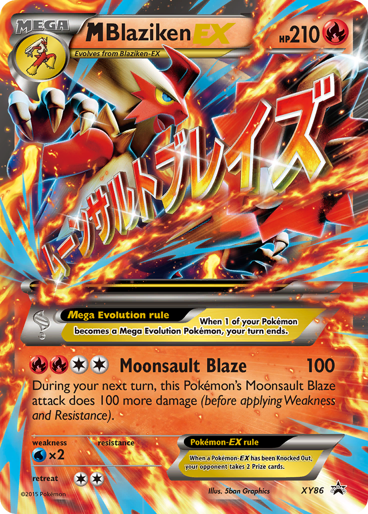 M Blaziken EX (XY86) [XY: Black Star Promos] | Pegasus Games WI
