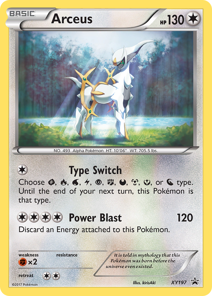 Arceus (XY197) [XY: Black Star Promos] | Pegasus Games WI