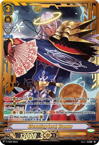 Gleaming Lord, Uranus (V-TD09/S01EN) [Shinemon Nitta] | Pegasus Games WI