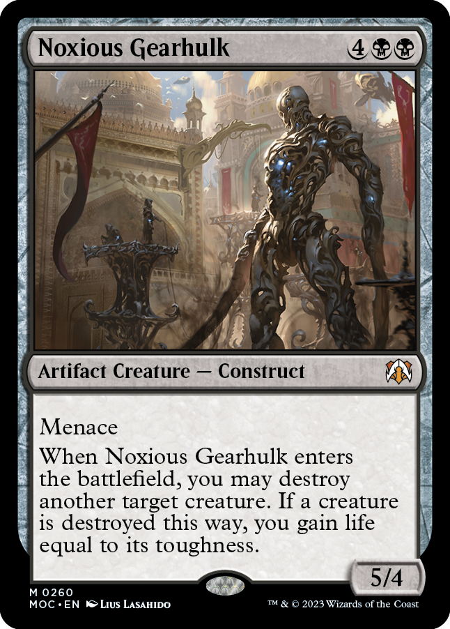 Noxious Gearhulk [March of the Machine Commander] | Pegasus Games WI