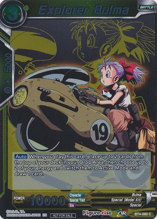 Explorer Bulma (Event Pack 3 - 2019) (BT4-093_PR) [Promotion Cards] | Pegasus Games WI