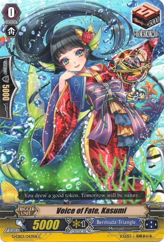 Voice of Fate, Kasumi (G-CB03/043EN) [Blessing of Divas] | Pegasus Games WI