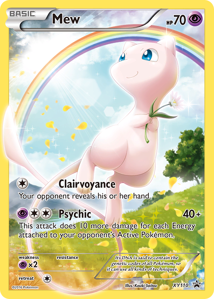 Mew (XY110) [XY: Black Star Promos] | Pegasus Games WI