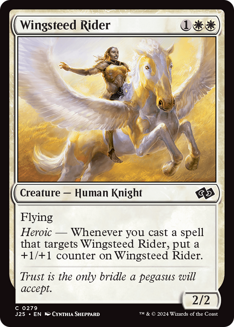 Wingsteed Rider [Foundations Jumpstart] | Pegasus Games WI